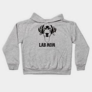 Labrador Retriever Mom - Lab Dog Mom Kids Hoodie